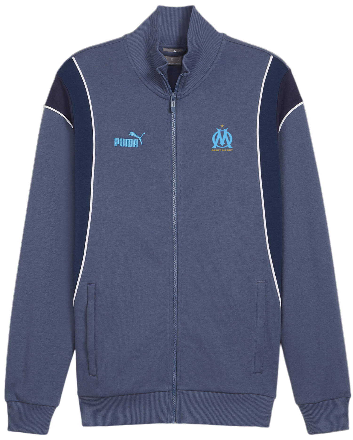 Dzsekik Puma Olympique Marseille Ftbl Trainings Jacket Sötétkék | 774070-28, 0