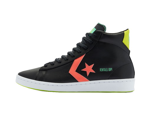 Sneakerek és cipők Converse Pro Leather Hi Hi-Vis Black Fekete | 169651C