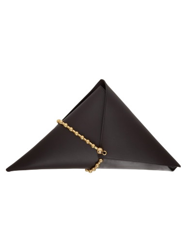 Kézitáskák Bottega Veneta Ball Chain Triangle Pouch Barna | 666700 V12J1