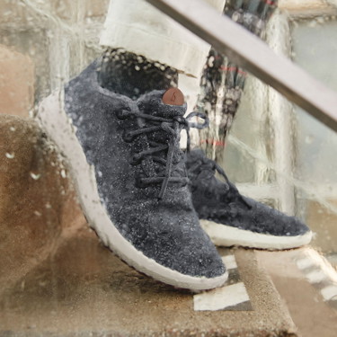 Sneakerek és cipők Allbirds Wool Runner Mizzles Fekete | 6712410931280, 1