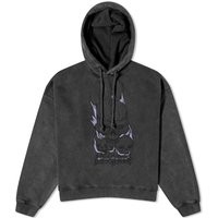 Sweatshirt Acne Studios Fester Skull Hoodie Fekete | AI0153-BM0, 1