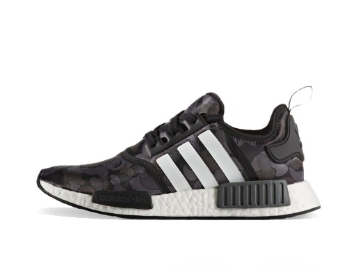 Sneakerek és cipők adidas Originals BAPE x NMD R1 Fekete | BA7325