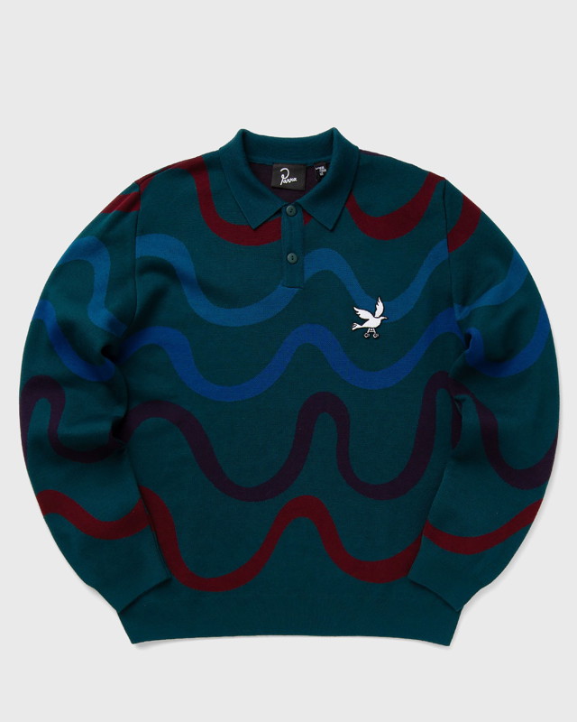 Pólóingek By Parra Colored Soundwave Knitted Polo Zöld | 51325