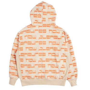 Sweatshirt Pleasures Tier Hoodie Ivory 
Narancssárga | P23SP022-IVORY, 2