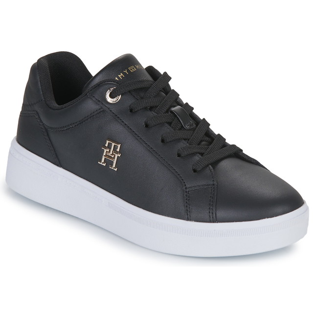 Ruházat Tommy Hilfiger Shoes (Trainers) TH COURT SNEAKER Fekete | FW0FW06854-BDS