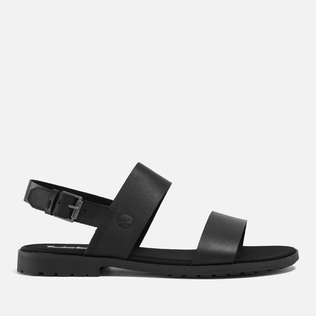 Sneakerek és cipők Timberland Chicago Riverside Leather Double Strap Sandals W Fekete | TB0A24R8001