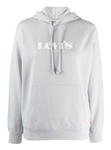 Sweatshirt Levi's Standard Graphic logo-print hoodie Szürke | 18487000716842931