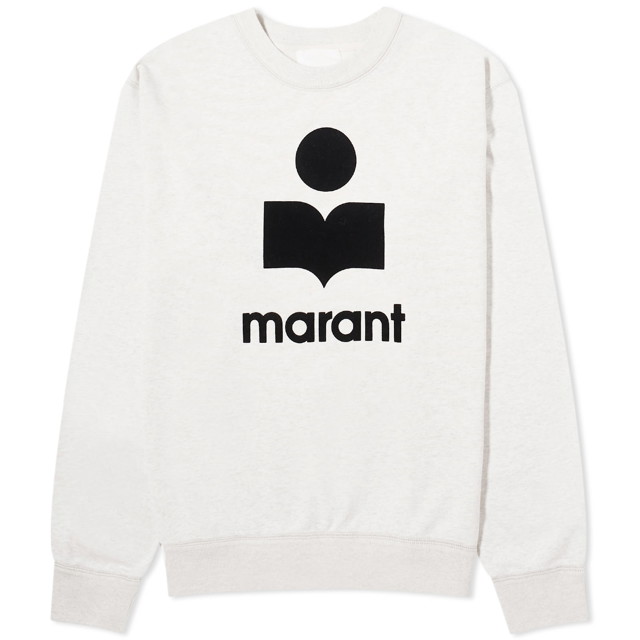 Sweatshirt ISABEL MARANT Mikoy Logo Sweatshirt Fehér | 24PSW0029HA-B1M18H-23EC