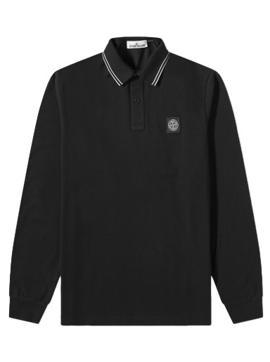 Long Sleeve Patch Polo