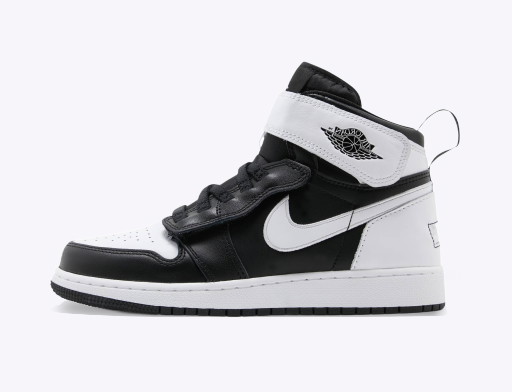 Sneakerek és cipők Jordan Air Jordan 1 High FlyEase "Black White" GS Fekete | DC7986-011
