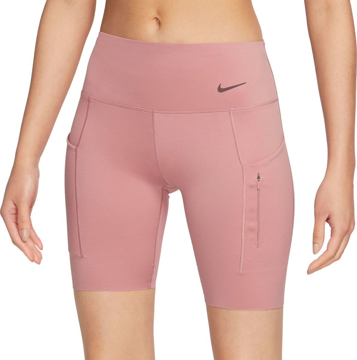 Rövidnadrág Nike Dri-FIT Go Mid-Rise 8" Shorts 
Narancssárga | dq5925-618, 0