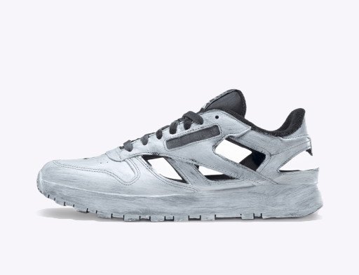 Sneakerek és cipők Reebok Maison Margiela x Classic Leather DQ "White Paint" Szürke | GX6244