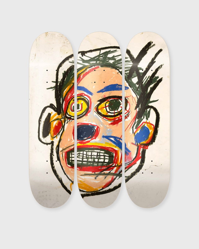 Lakberendezés The Skateroom Jean-Michel Basquiat Untitled (Face) 1982 Deck Többszínű | 5407006112624