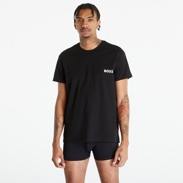 Póló BOSS T-Shirt Rn & Trunk Gift Black Fekete | 50499659-001