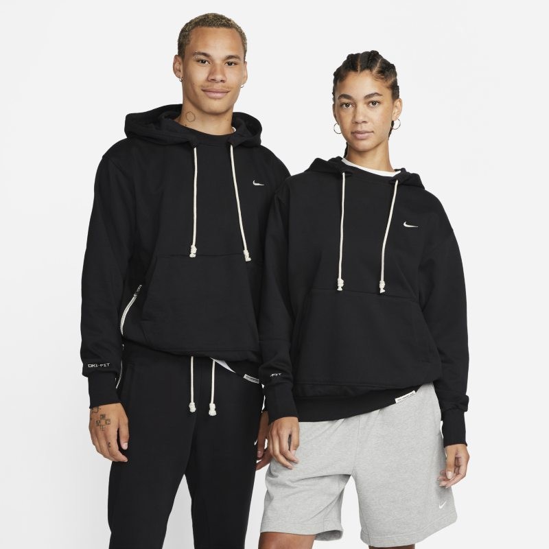 Sweatshirt Nike Dri-FIT Standard Issue Pullover Basketball Hoodie Fekete | DQ5818-010, 0