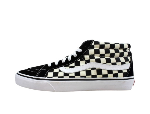 Sneakerek és cipők Vans Sk8-Mid Reissue Checkerboard Fekete | VN0A391FQXH