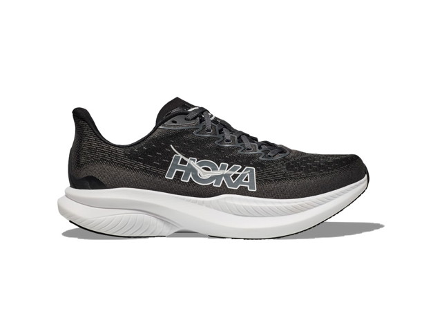 Sneakerek és cipők Hoka One One Mach 6 Black White Fekete | 1147790-BWHT