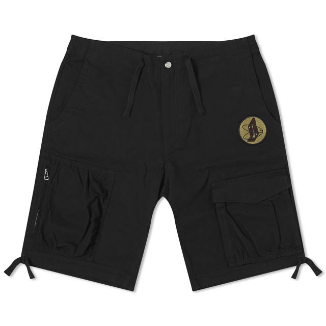 Rövidnadrág BILLIONAIRE BOYS CLUB Cargo Shorts Fekete | B24115-BLK