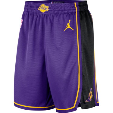 Rövidnadrág Jordan Dri-FIT NBA Los Angeles Lakers Statement Edition Swingman Basketball Shorts Orgona | DO9432-504, 0