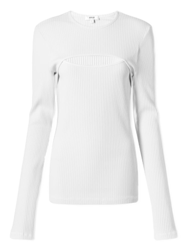 Lyza Cut Out Ribbed Top