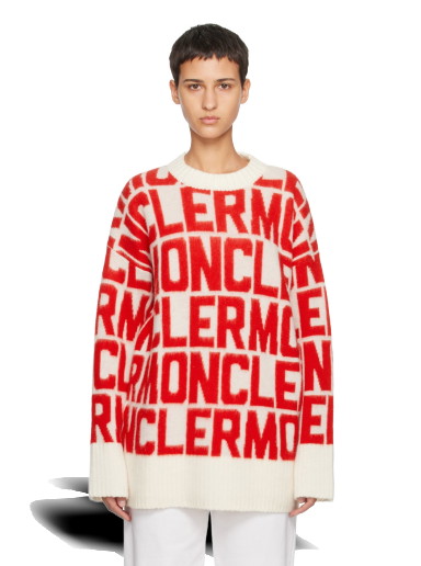 Pulóver Moncler Jacquard Sweater 
Piros | I20939C00020M1241