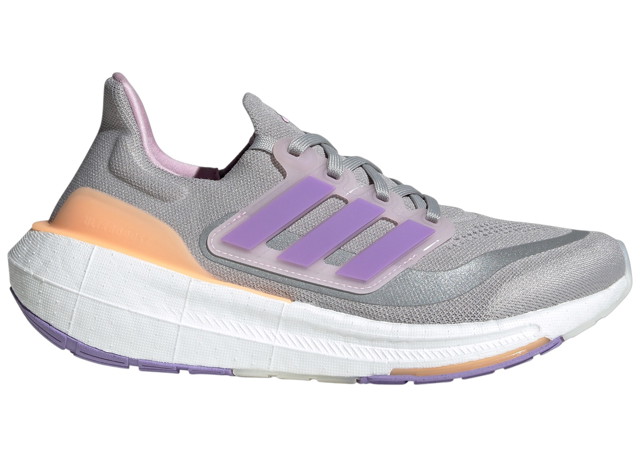 Sneakerek és cipők adidas Performance Ultra Boost Light Grey Violet Fusion Acid Orange W Szürke | IE1762