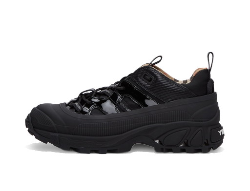 Sneakerek és cipők Burberry Patent Arthur Sneakers 'Black' Fekete | 8035440