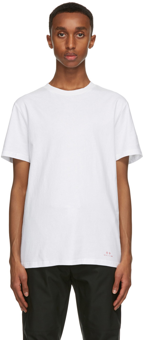 Póló Moncler Genius 6 1017 ALYX 9SM Three-Pack Multicolor Jersey T-Shirts Fehér | F209Y8C71010829L0