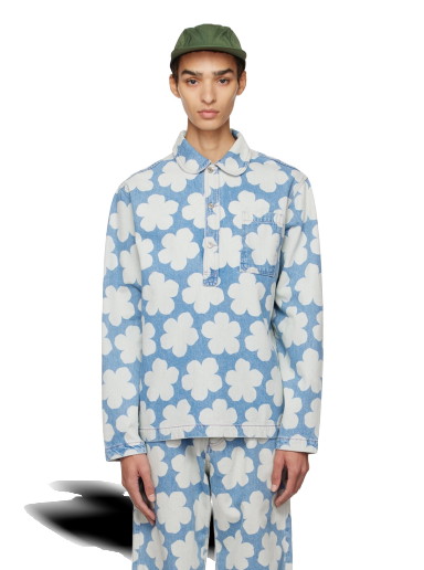 Ing KENZO Paris Hana Dots Shirt Kék | FC65DC5039GP