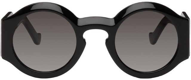 Black Chunky Anagram Sunglasses