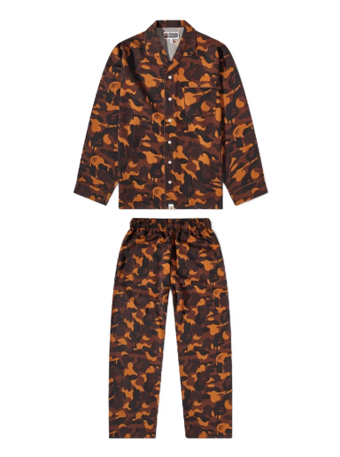 Chocolate Camo Pajamas Brown