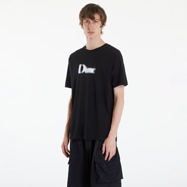 Póló Dime Classic Blurry T-Shirt Black Fekete | DIMESP24D221BLK