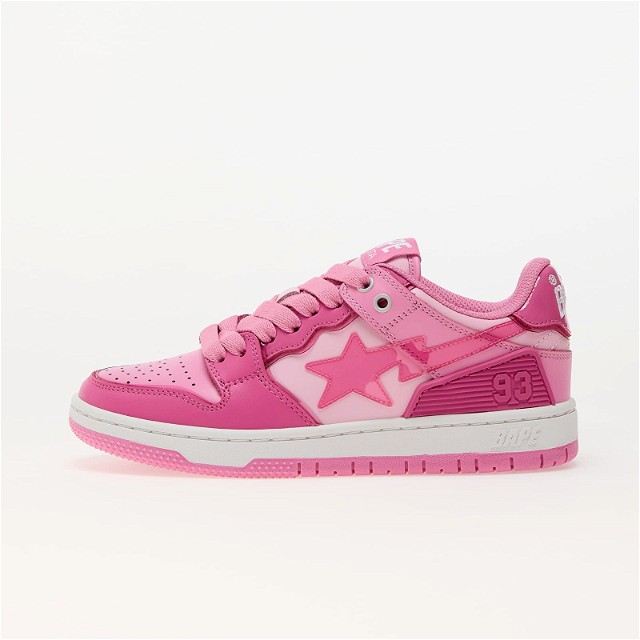 Sneakerek és cipők BAPE A BATHING APE Bape Sk8 Sta 51 L Pink Rózsaszín | 001FWK802351LPNK