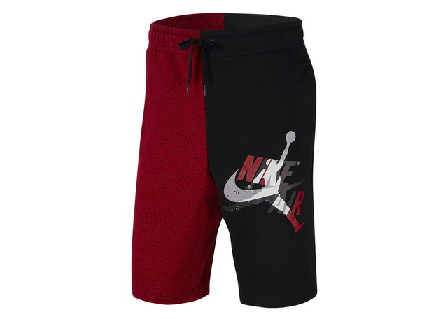 Rövidnadrág Jordan Jordan Jumpman Classics Shorts Black/Gym Red Fekete | CK2854-010