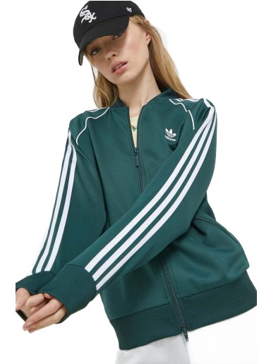 Sweatshirt adidas Originals Primeblue SST Track Jacket Zöld | HN5890