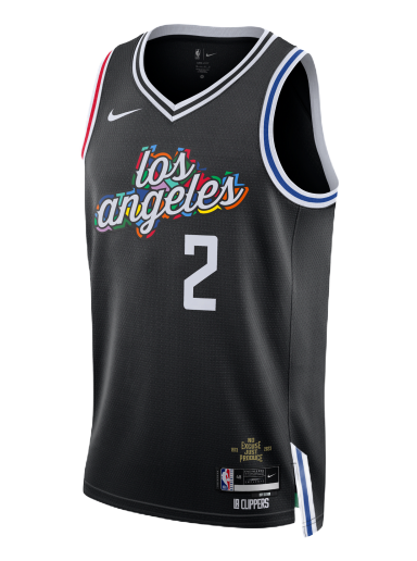 Sportmezek Nike Dri-FIT NBA Swingman Kawhi Leonard Los Angeles Clippers City Edition Jersey Fekete | DO9596-010