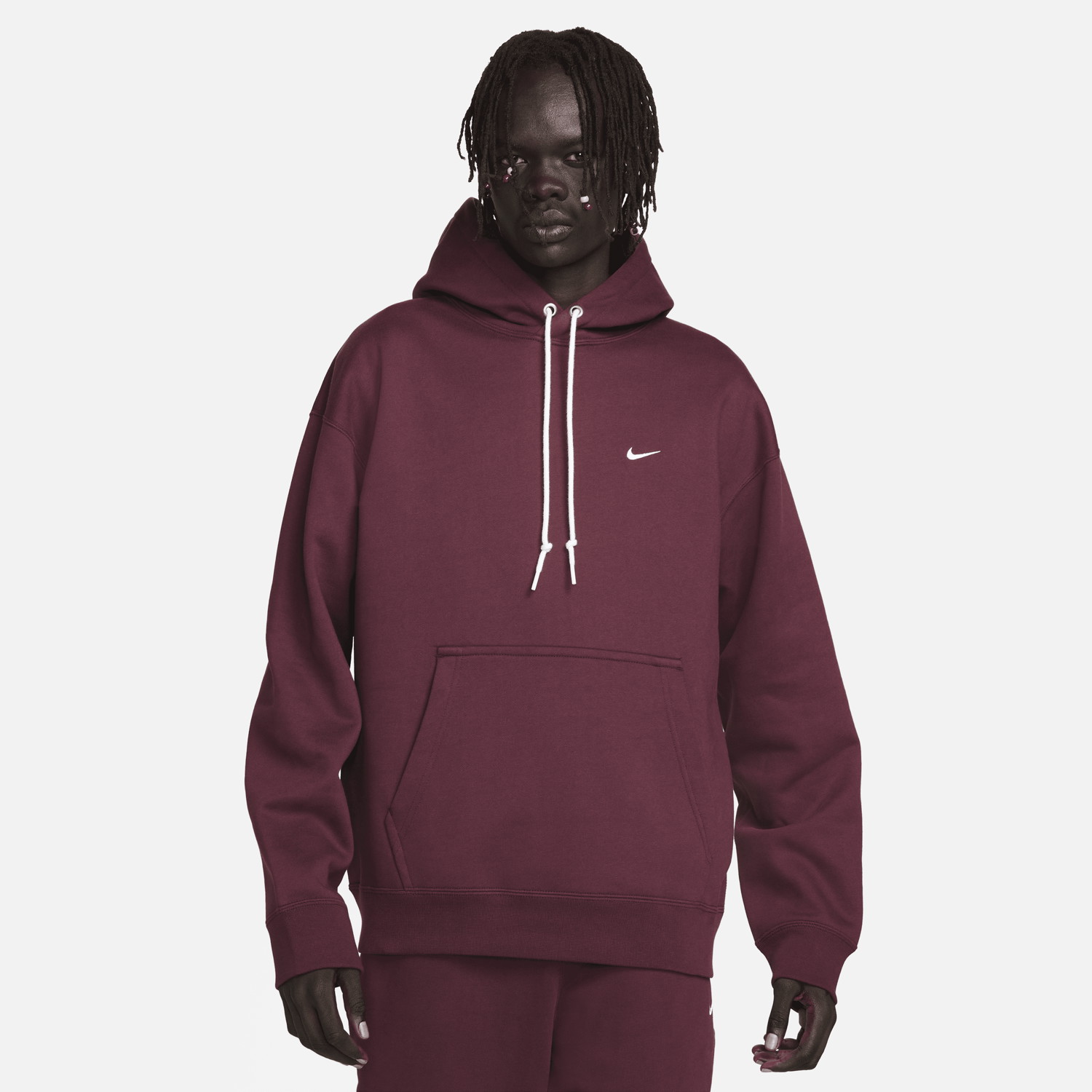 Sweatshirt Nike Solo Swoosh 
Piros | DX1355-681, 0