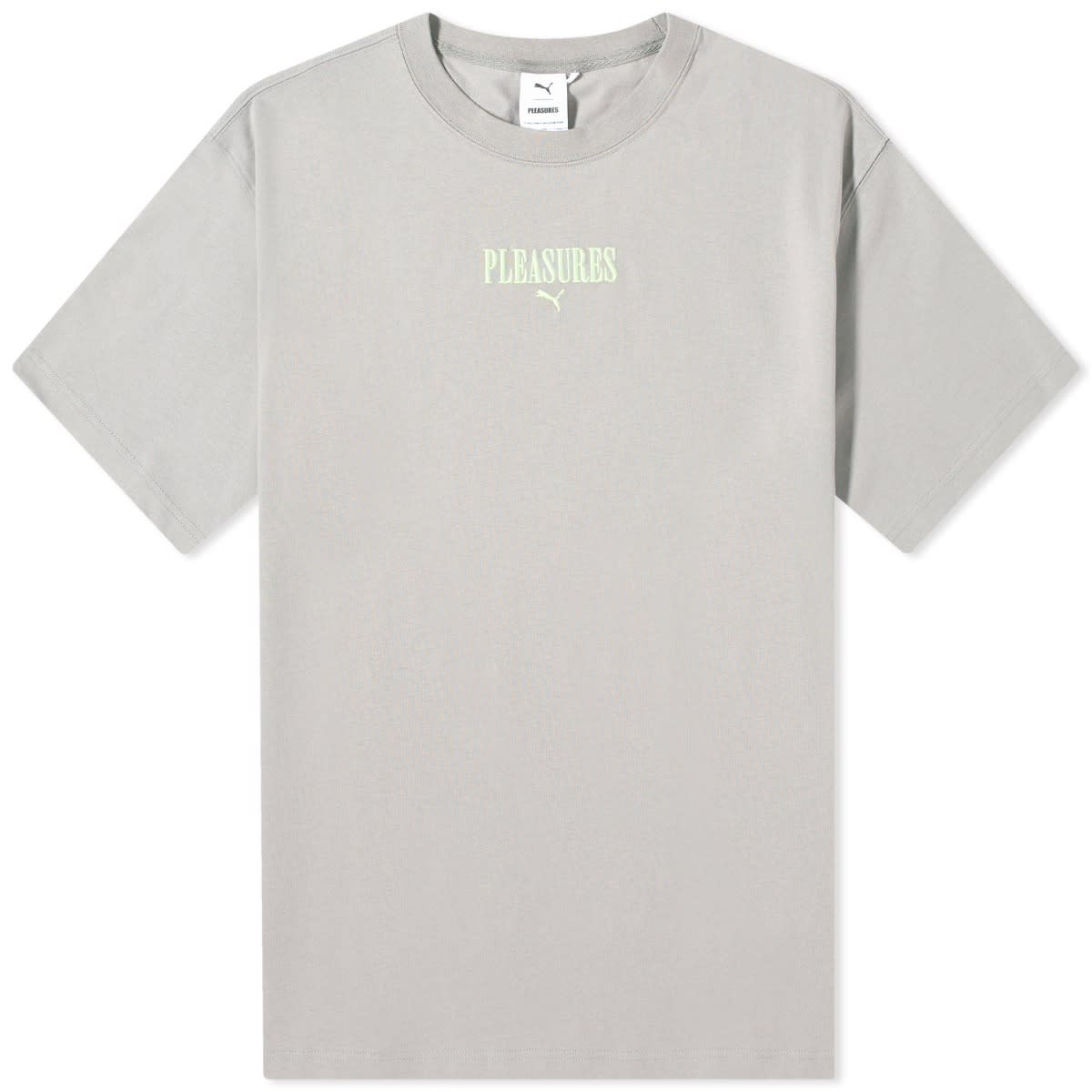 Póló Puma Men's x PLEASURES Graphic T-Shirt Stormy Slate Szürke | 624096-62, 0