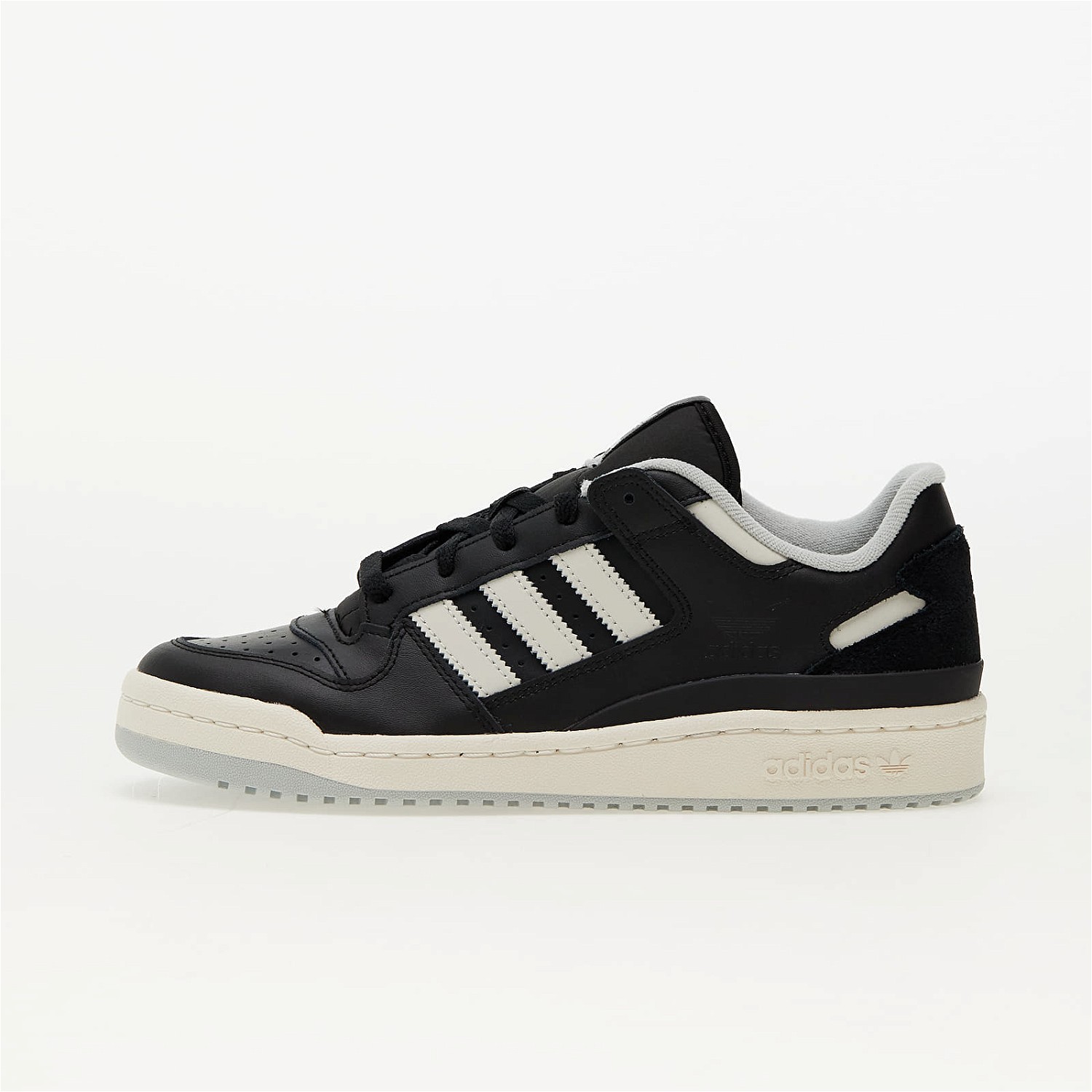 Sneakerek és cipők adidas Originals adidas Forum Low Cl Core Black/ Orbit Grey/ Wonder Silver Fekete | IE7218, 0