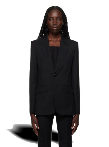 Kabátok AMI Two-Button Blazer Fekete | FBV031.PL0012