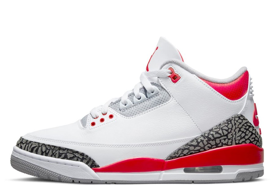 Sneakerek és cipők Jordan Air Jordan 3 Retro "Fire Red" 
Piros | DN3707-160, 1