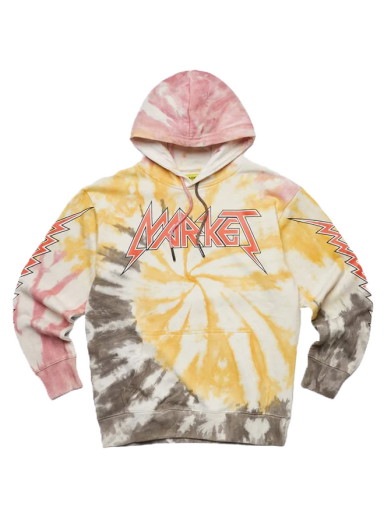 Sweatshirt MARKET Iron Tie-Dye Hoodie Többszínű | 397000372