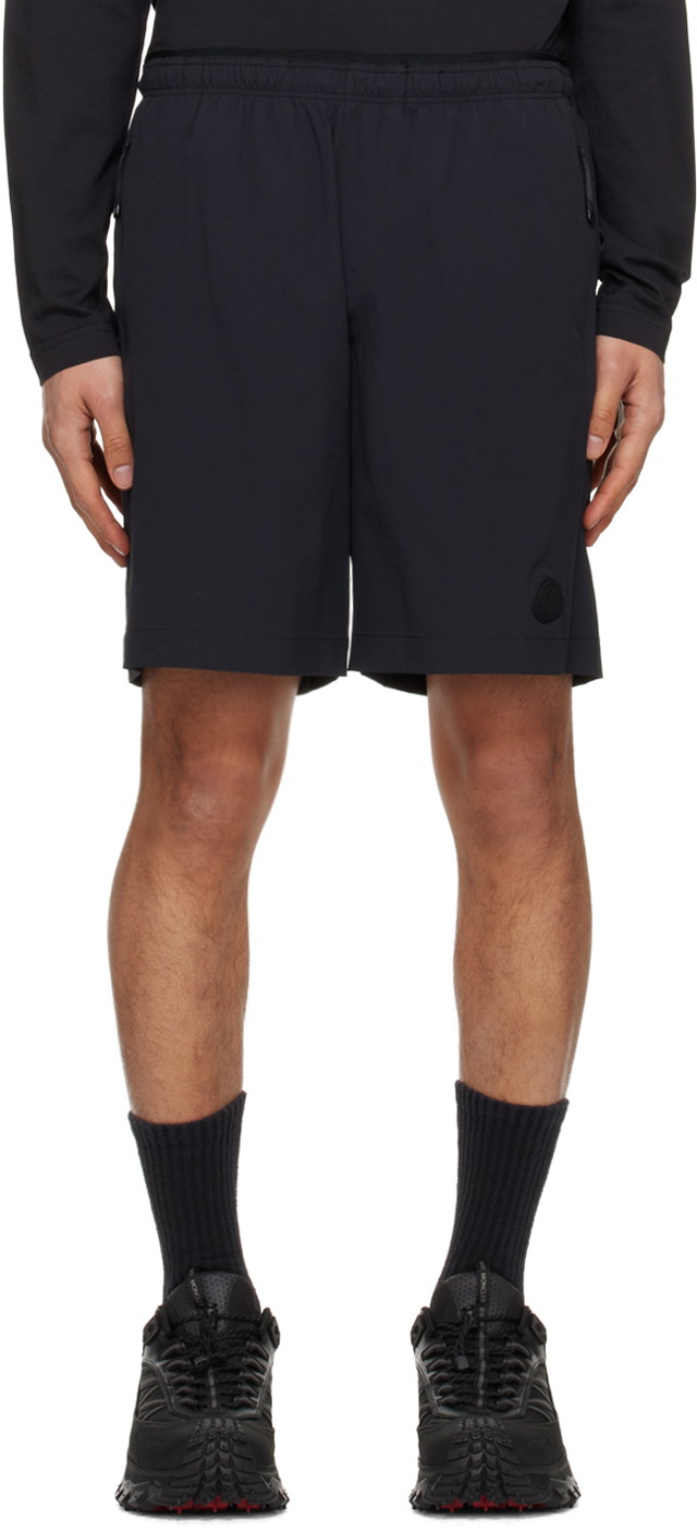 Rövidnadrág Moncler Drawstring Shorts Fekete | J10912B00004597EN