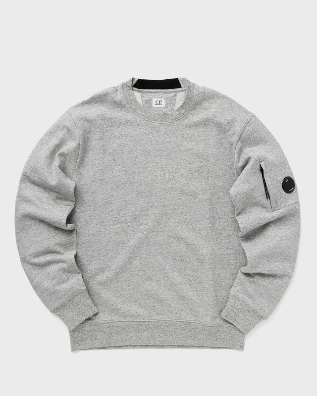 Sweatshirt C.P. Company DIAGONAL RAISED FLEECE CREW NECK LENS SWEATSHIRT Szürke | 17CMSS023A005086W-M94