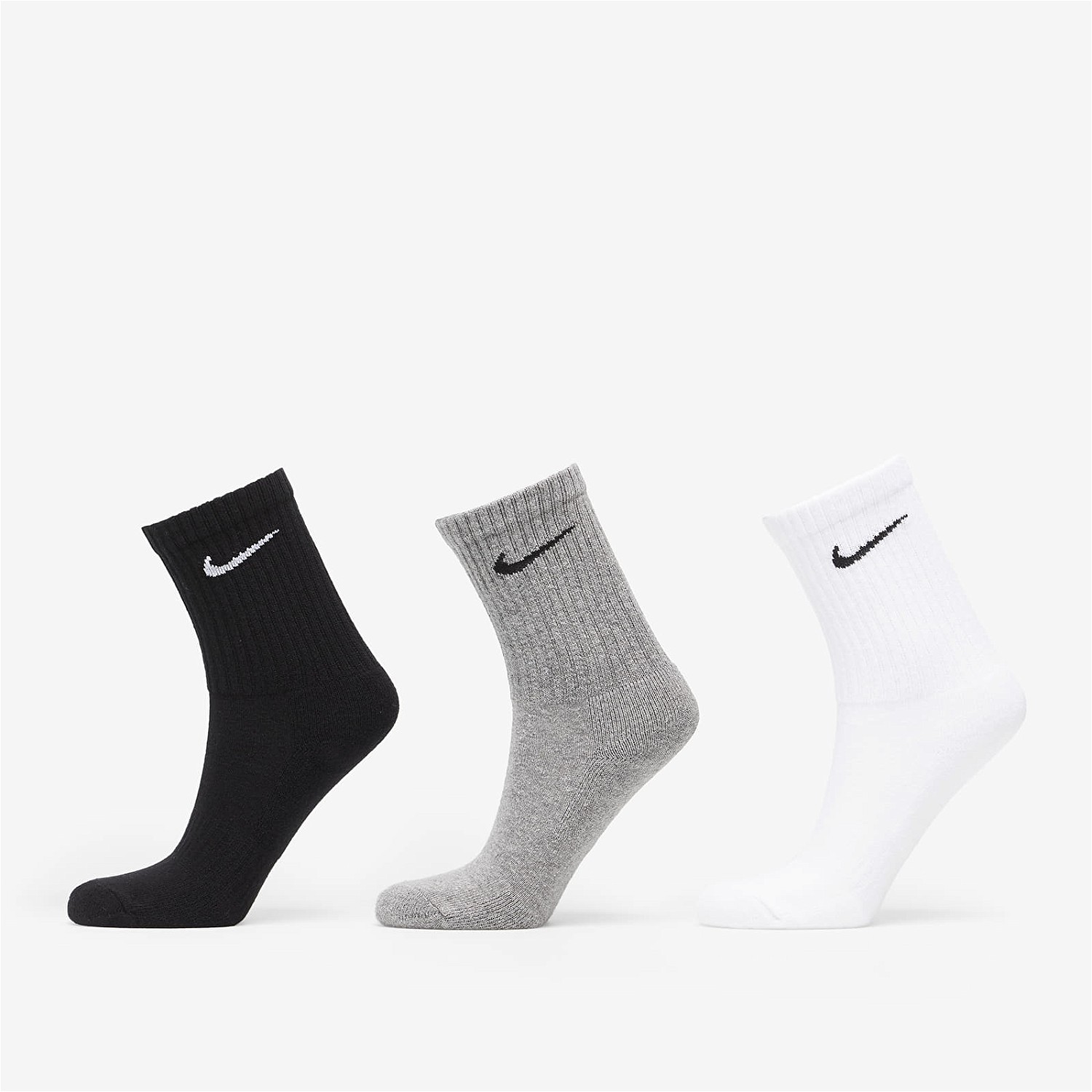 Fehérnemű és zoknik Nike Socks 3-Pack Fekete | SX7664-964, 0