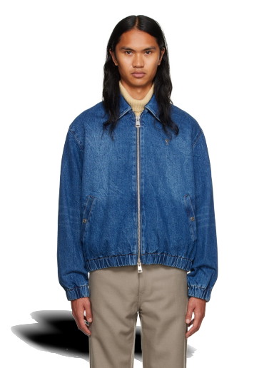 Dzsekik AMI Denim Jacket Kék | HJK014.DE0016