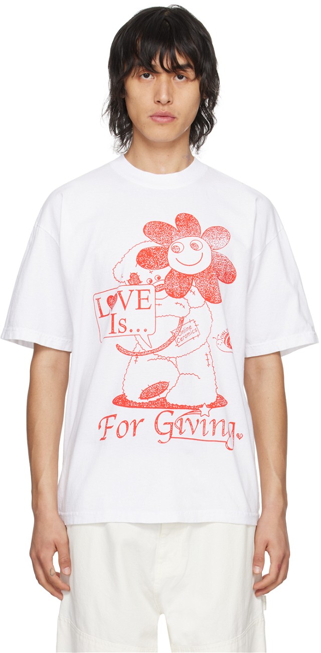 White Love Is For Giving T-Shirt