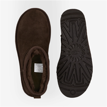 Sneakerek és cipők UGG Classic Ultra Mini Platform Marron Fekete | 1135092-BCDR, 2