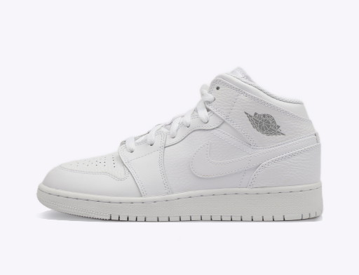 Korlátozott példányszámban Jordan Air Jordan 1 Retro Mid ''Pure Platinum'' GS Fehér | 554725-109