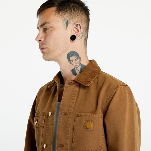 Dzsekik Carhartt WIP Michigan Coat Tamarind Faded Summer Kék | I026480_1EF_FH